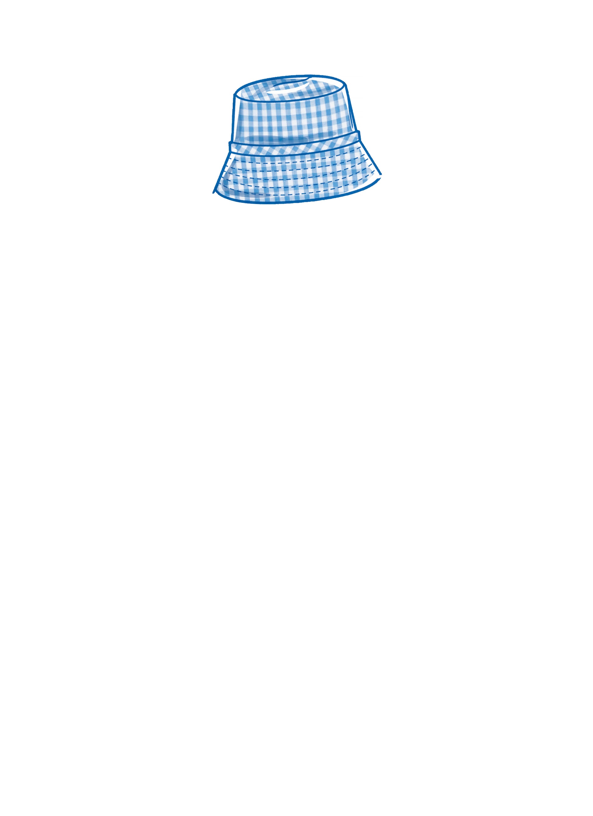 Symønster McCall´s 8263 - Skjorte - Dame Herre - Hat | Billede 8