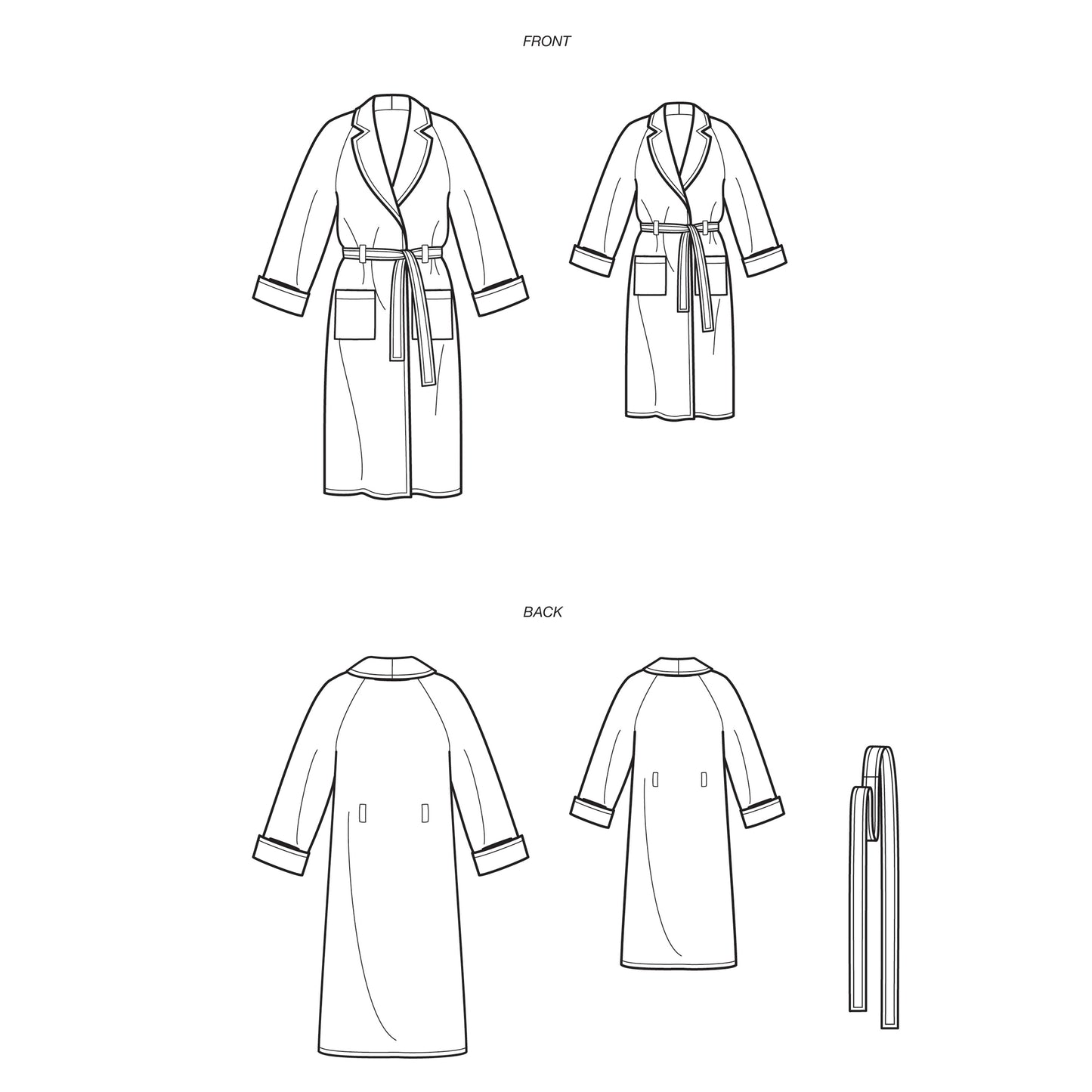 Symønster Simplicity 9021 - Pyjamas - Dame Herre Dreng | Billede 6