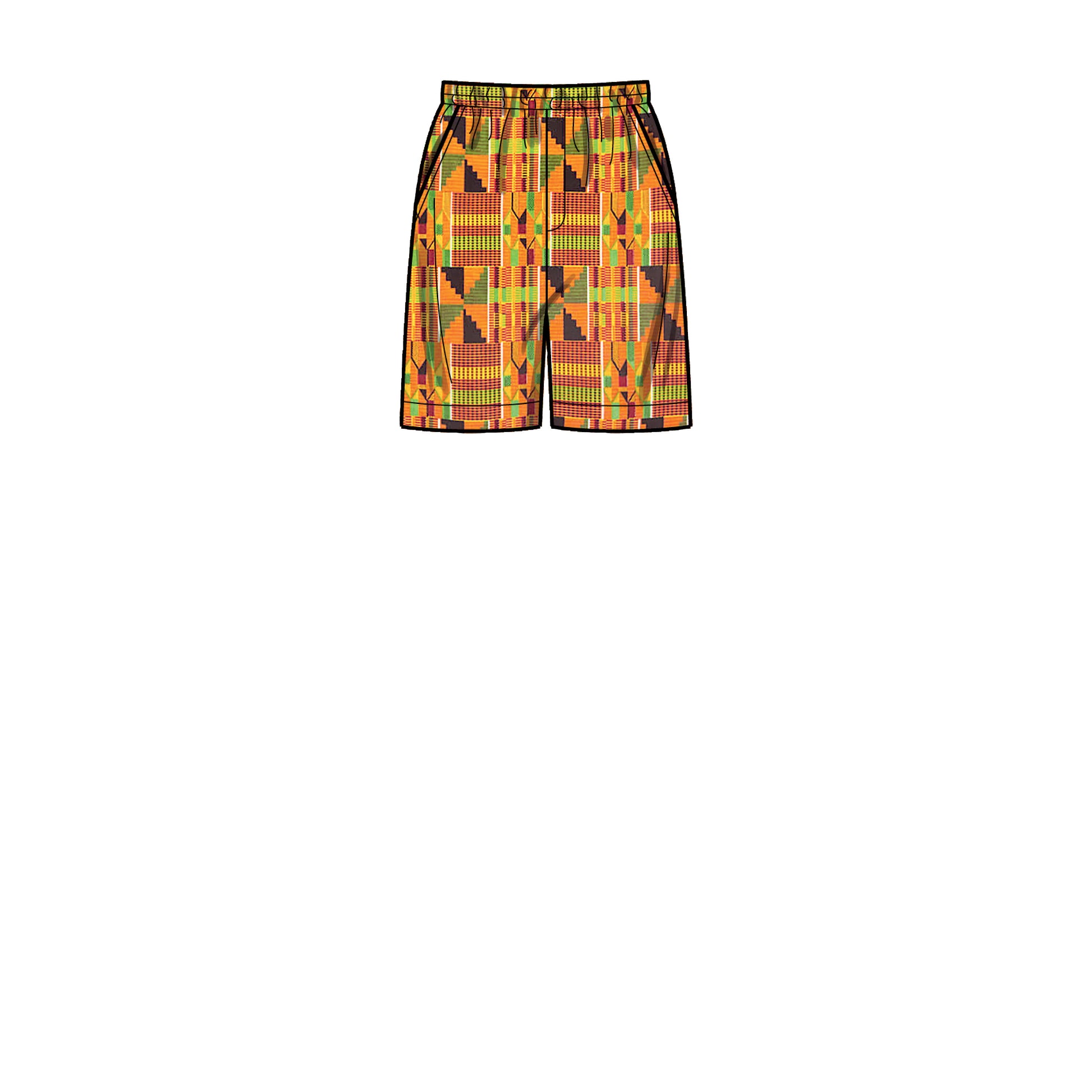Symønster Simplicity 9279 - Bukser Skjorte Shorts - Herre - Idræt | Billede 5
