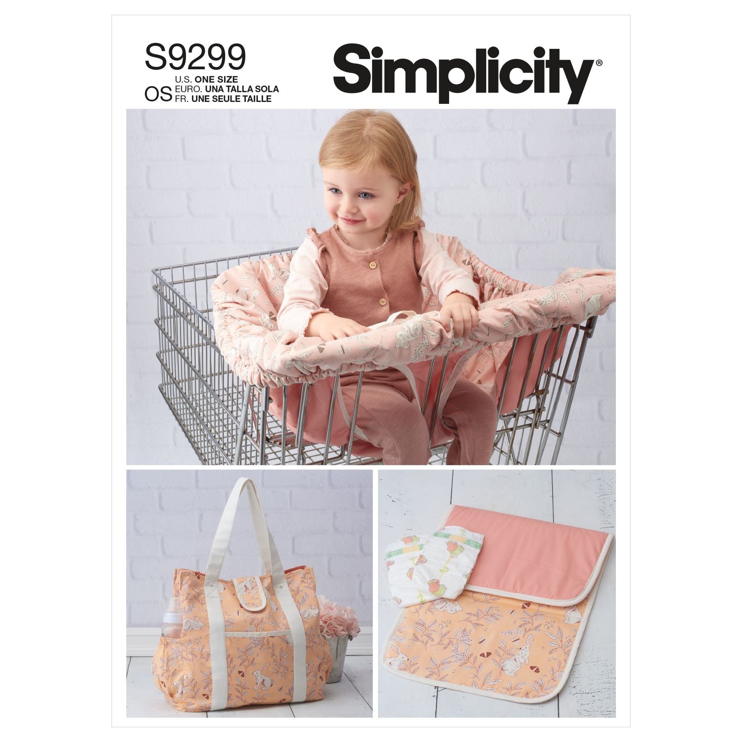 Symønster Simplicity 9299 - Baby - Rekvisiter | Billede 4