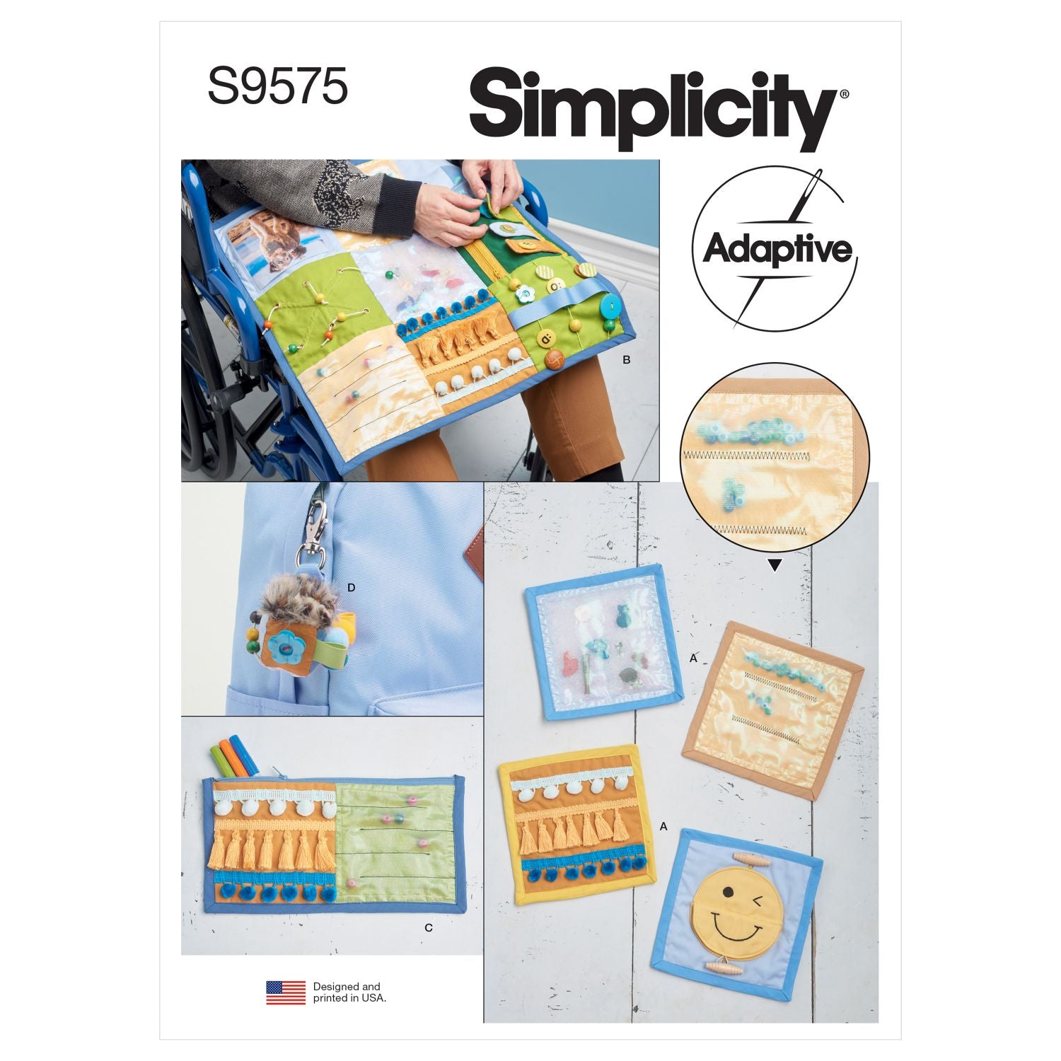 Symønster Simplicity 9575 - Rekvisiter | Billede 6