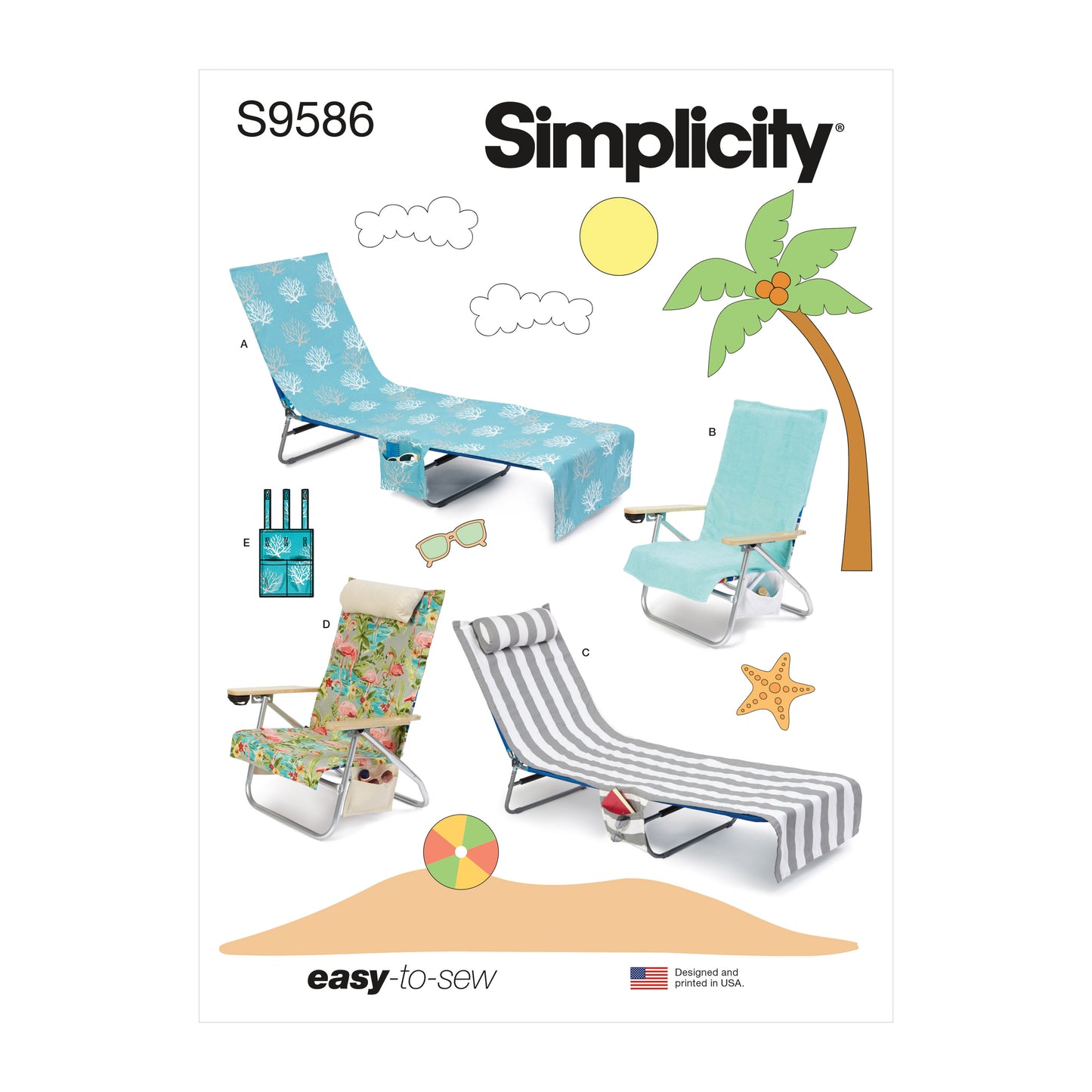 Symønster Simplicity 9586 - Indretning | Billede 6