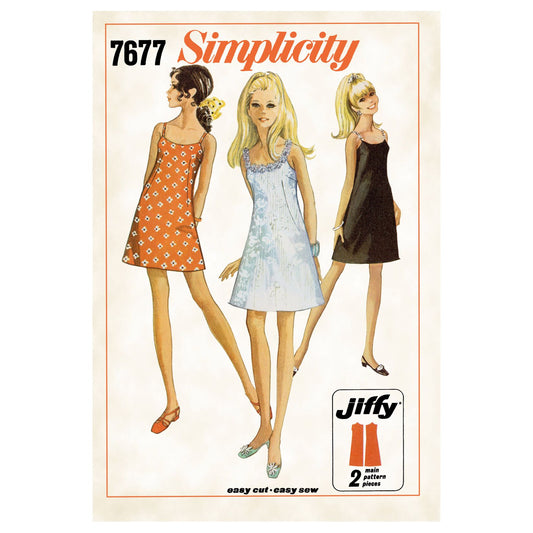 Symønster Simplicity 9594 - Kjole Vintage - Dame | Billede 1