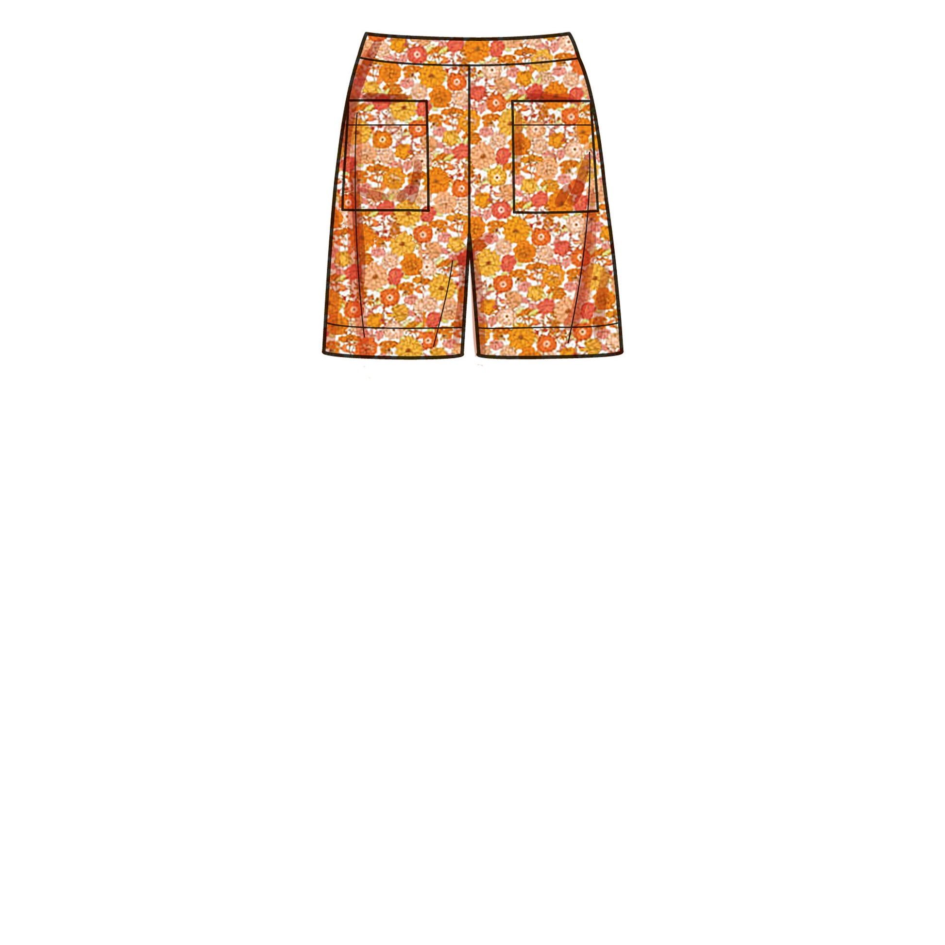 Symønster Simplicity 9610 - Bukser Skjorte Shorts - Dame | Billede 5
