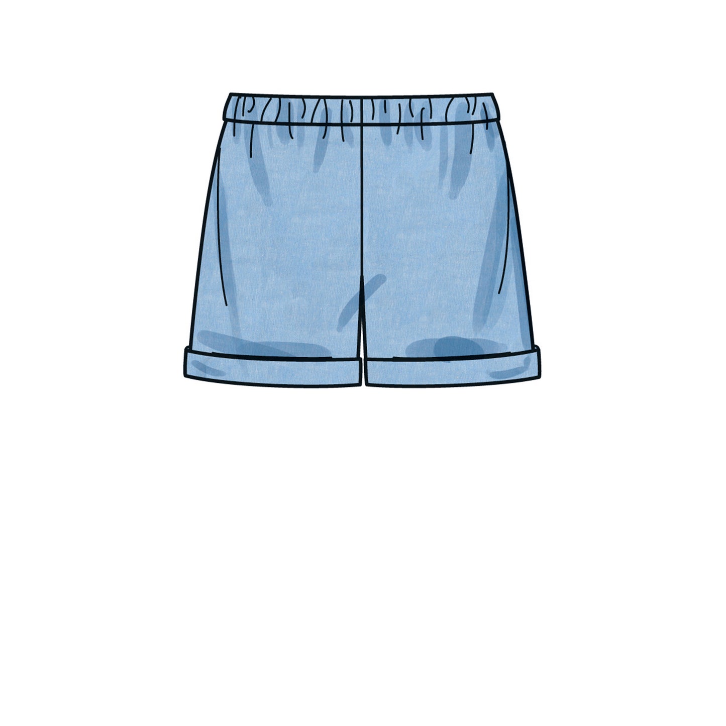 Symønster New Look 6725 - Kjole Top Shorts - Baby | Billede 6