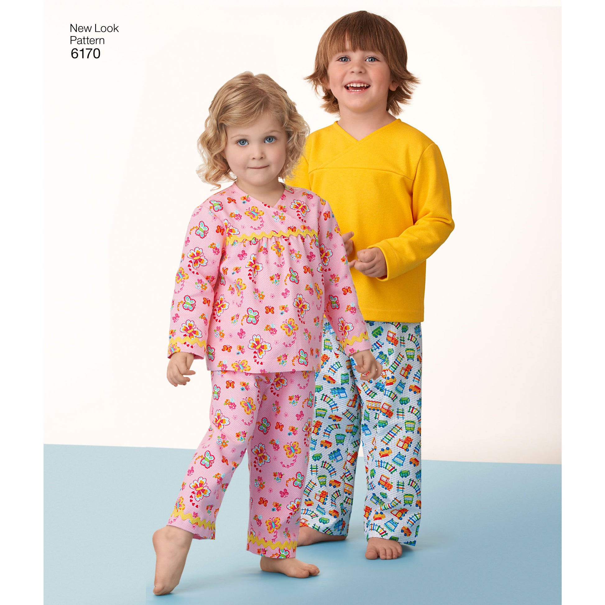 Symønster New Look 6170 - Top Bukser Pyjamas - Baby | Billede 3