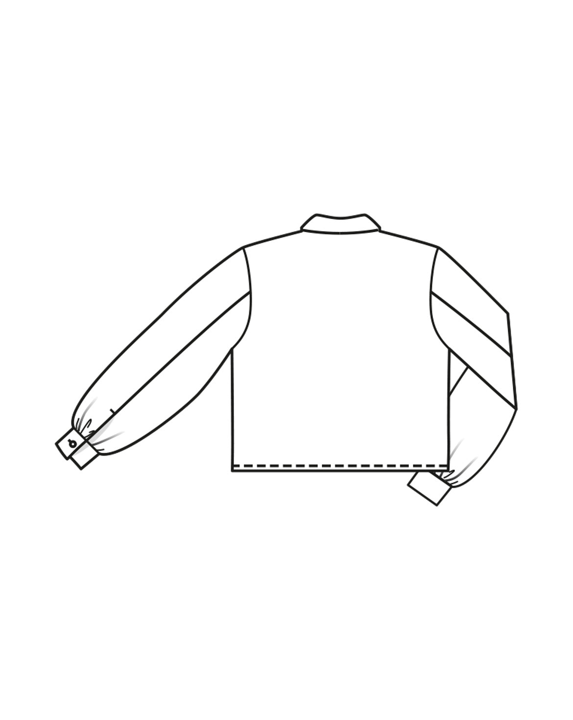 PDF-symønster - Burda 04/24 #115 G - Skjorte - Dame | Billede 5