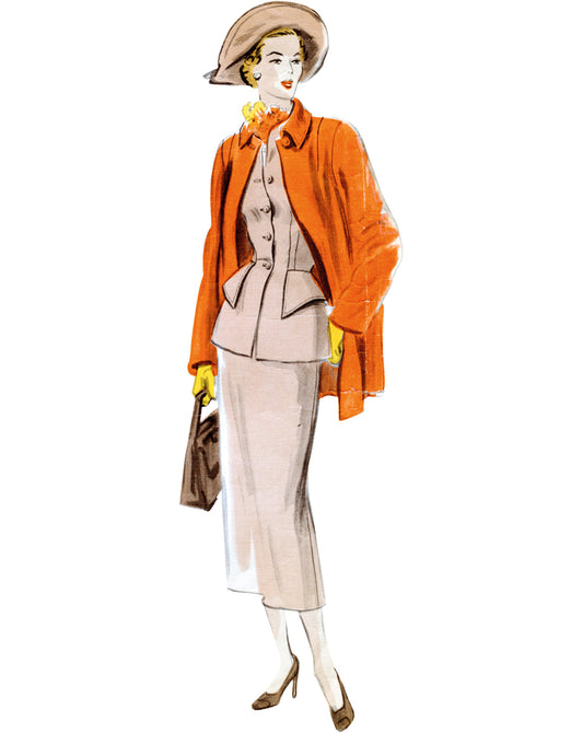Symønster Vogue Patterns V1932 - Jakke Nederdel Vintage - Dame - Business | Billede 1