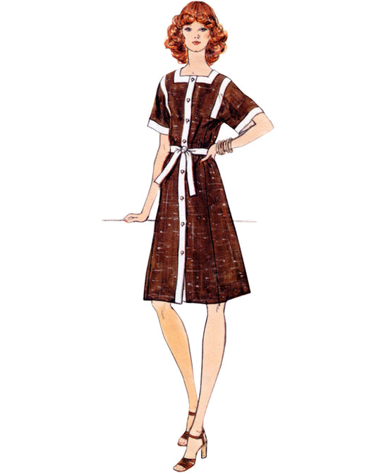 Symønster Vogue Patterns V1948 - Kjole Vintage - Dame | Billede 2