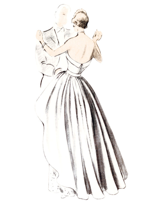 Symønster Vogue Patterns V1963 - Kjole Vintage - Dame | Billede 1