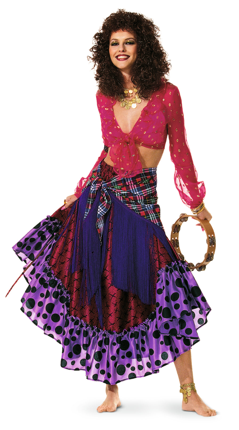 PDF-symønster - Burda 2514 - Kostume - Dame - Karneval | Billede 2