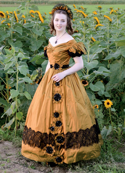 Symønster McCall´s 8017 - Kjole Kostume Historisk kostume - Dame - Karneval | Billede 1