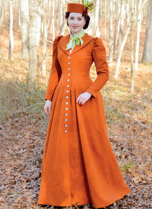 Symønster McCall´s 8123 - Frakke Historisk kostume - Dame | Billede 1