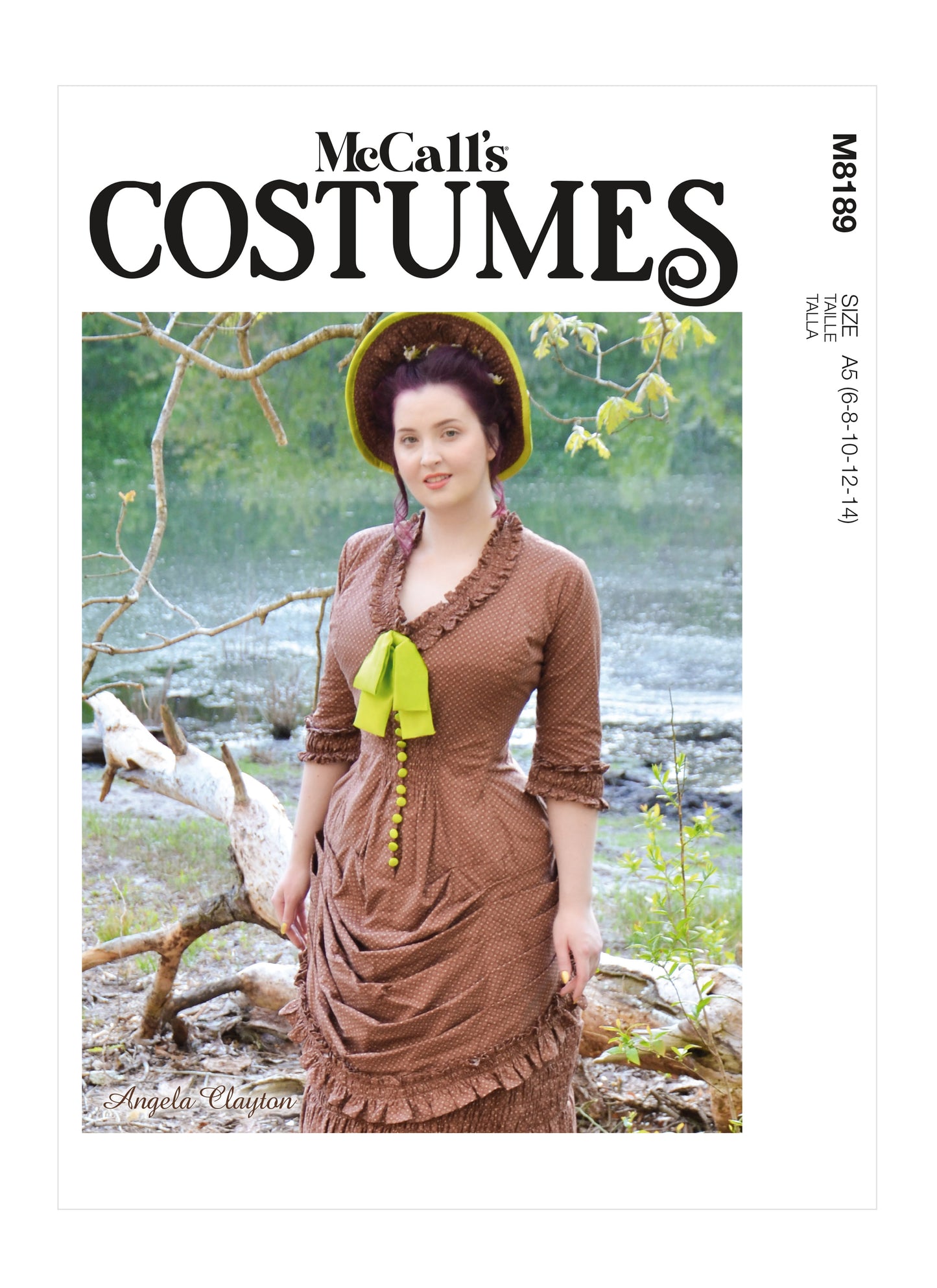 Symønster McCall´s 8189 - Kjole Kostume Historisk kostume - Dame | Billede 4