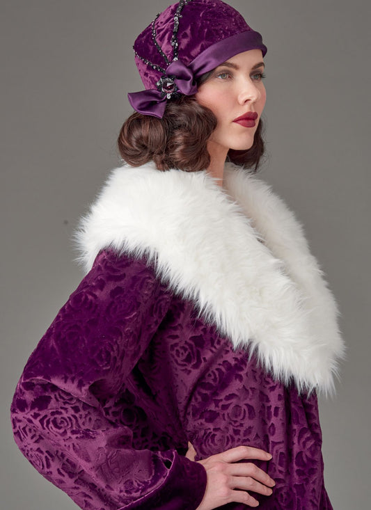 Symønster McCall´s 8190 - Frakke Vintage - Dame - Hat | Billede 2