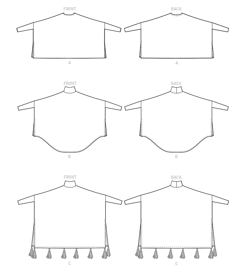Symønster McCall´s 8241 - Trøje - Dame | Billede 8