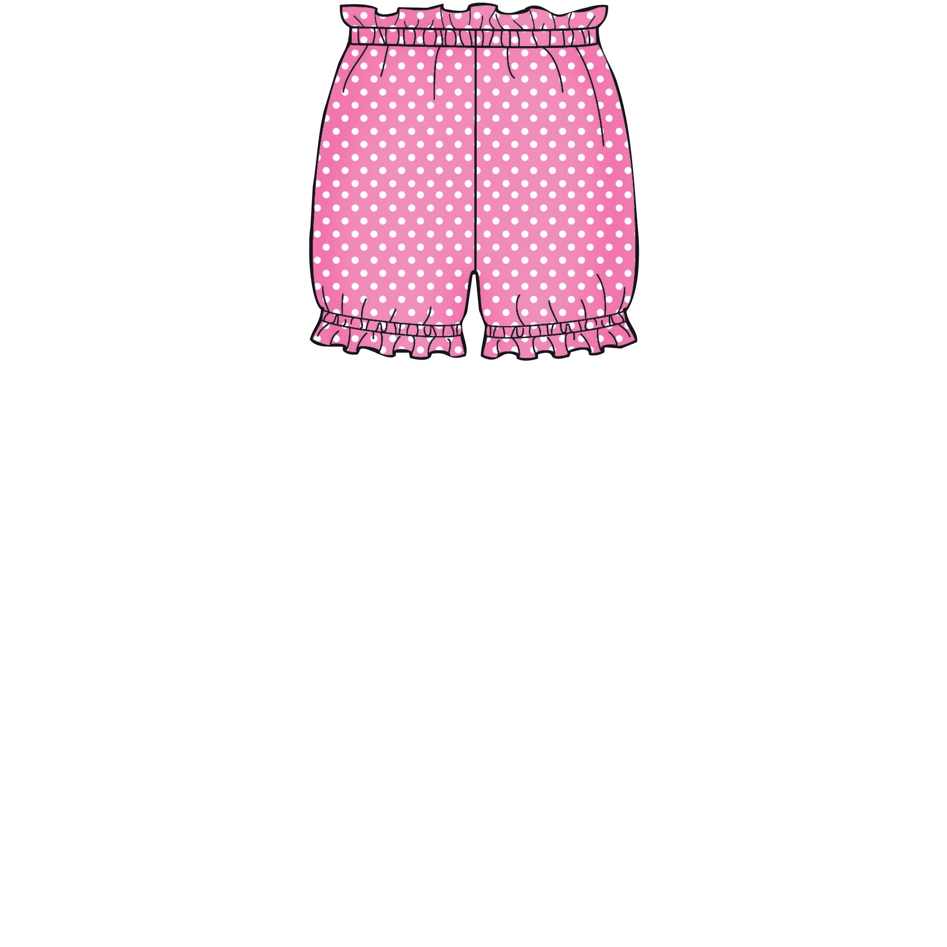 Symønster Simplicity 8933 - Bukser Shorts - Baby | Billede 3