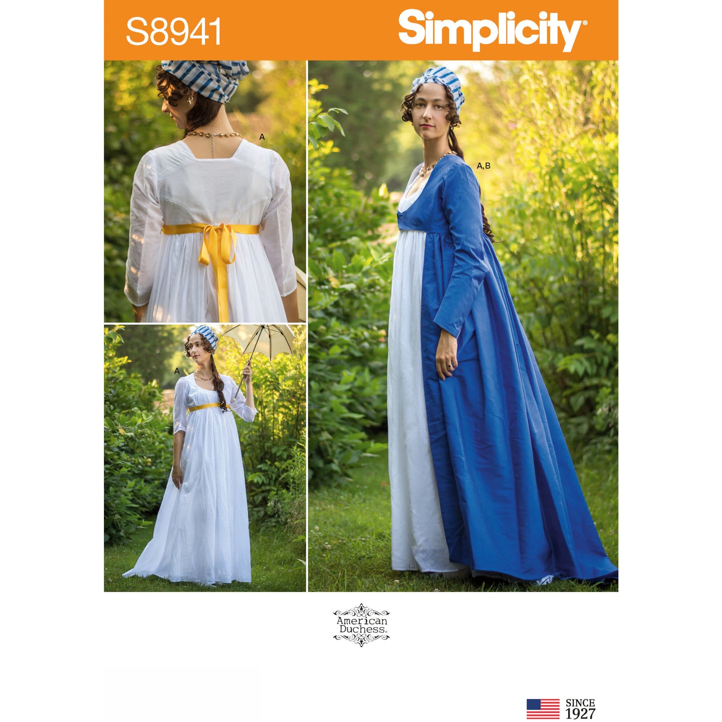 Symønster Simplicity 8941 - Kostume - Dame - Karneval | Billede 6