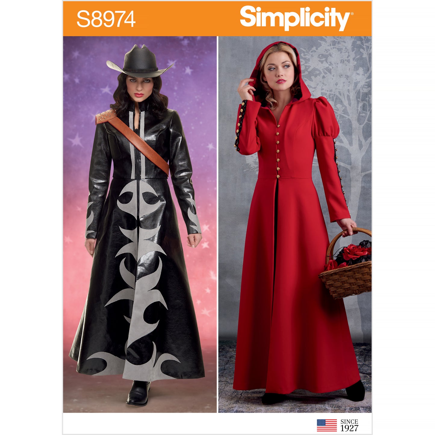 Symønster Simplicity 8974 - Kostume Cosplay - Dame - Karneval Halloween | Billede 7