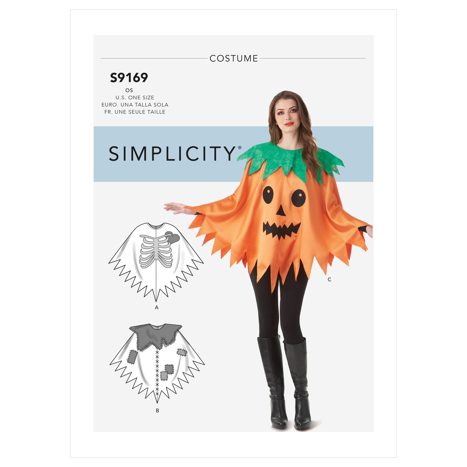 Symønster Simplicity 9169 - Kostume - Dame - Karneval Halloween | Billede 4