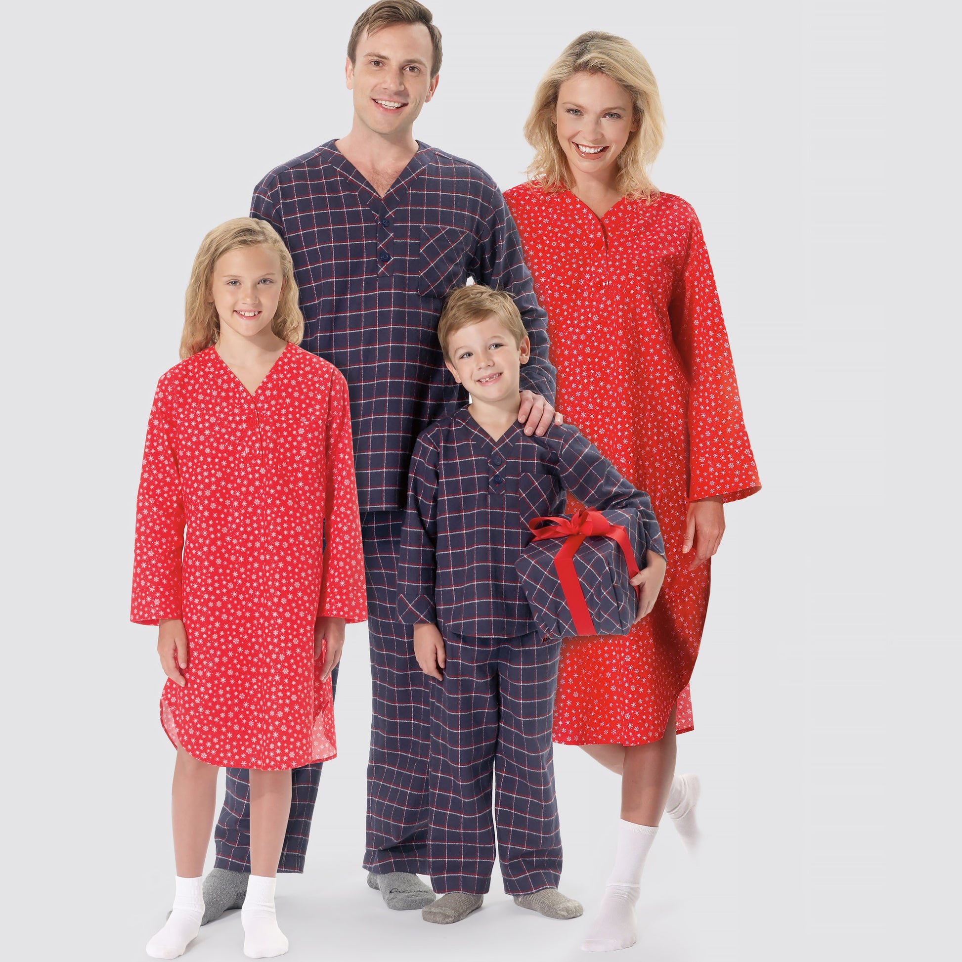 Symønster Simplicity 9211 - Pyjamas - Pige Dreng Dame Herre | Billede 1