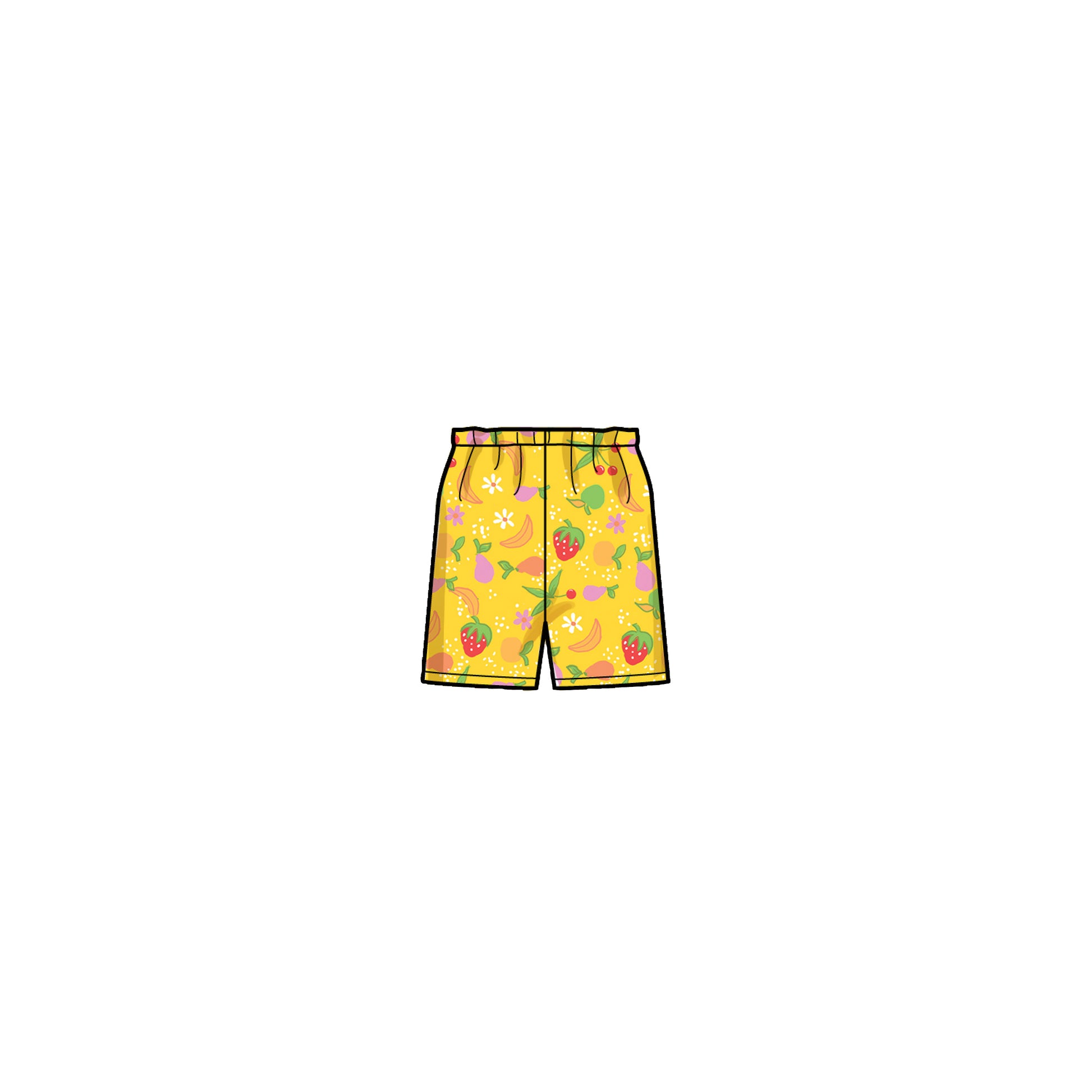 Symønster Simplicity 9321 - Kjole Top Bukser Shorts - Pige | Billede 5