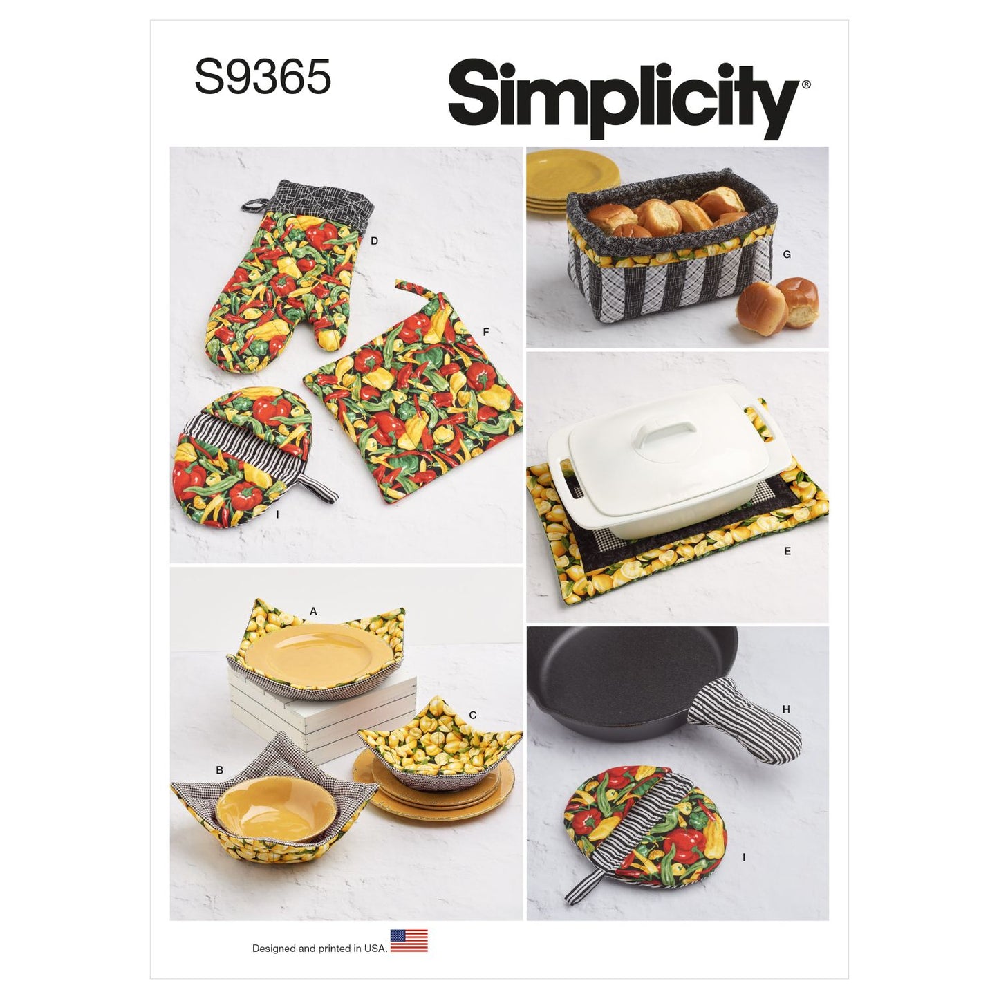 Symønster Simplicity 9365 - Indretning | Billede 8
