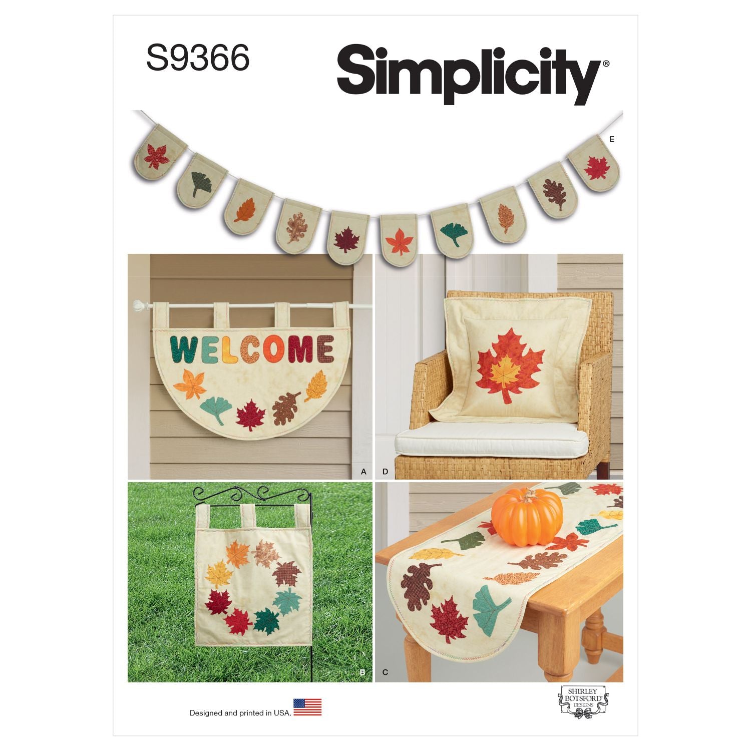 Symønster Simplicity 9366 - Indretning | Billede 7