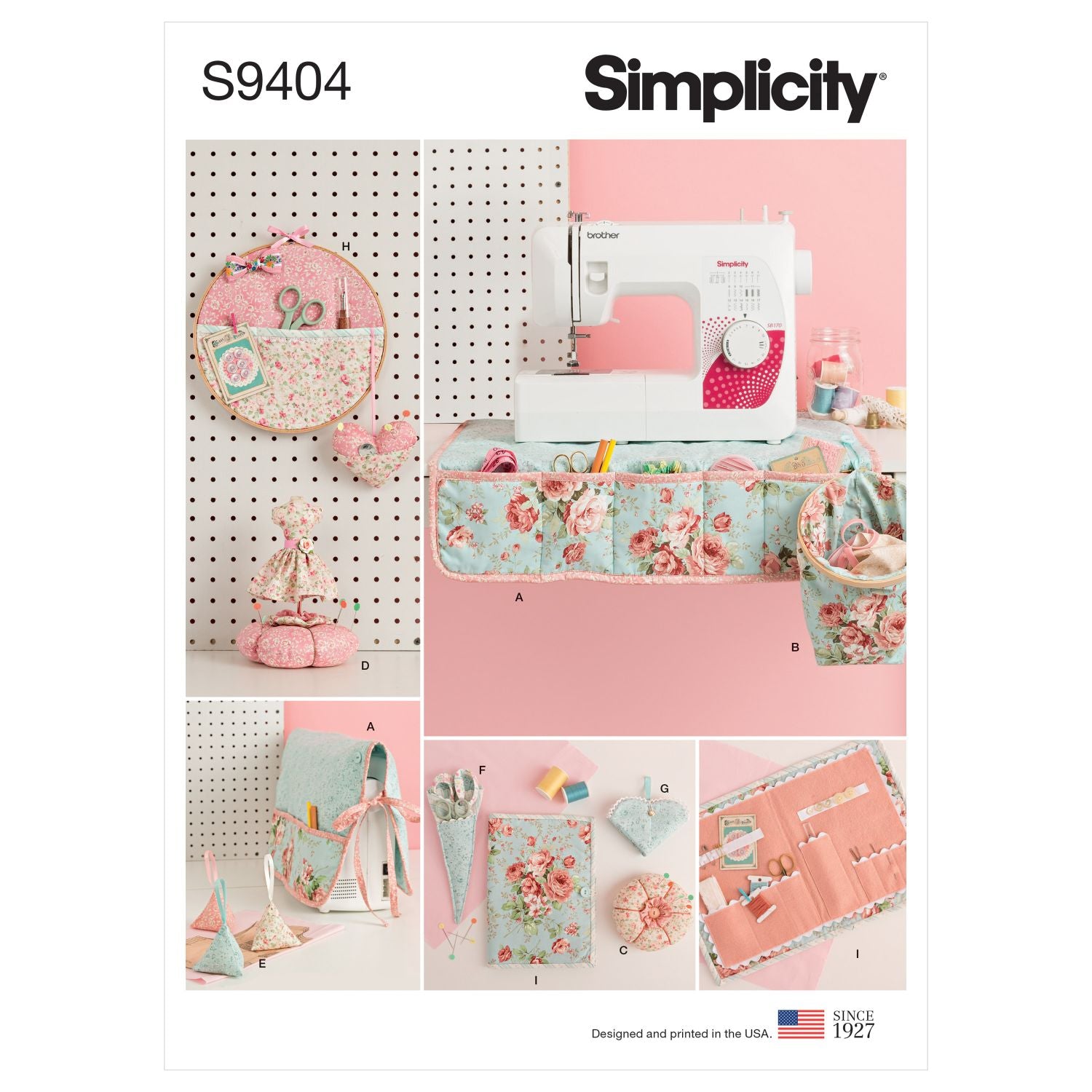 Symønster Simplicity 9404 - Rekvisiter Indretning | Billede 8