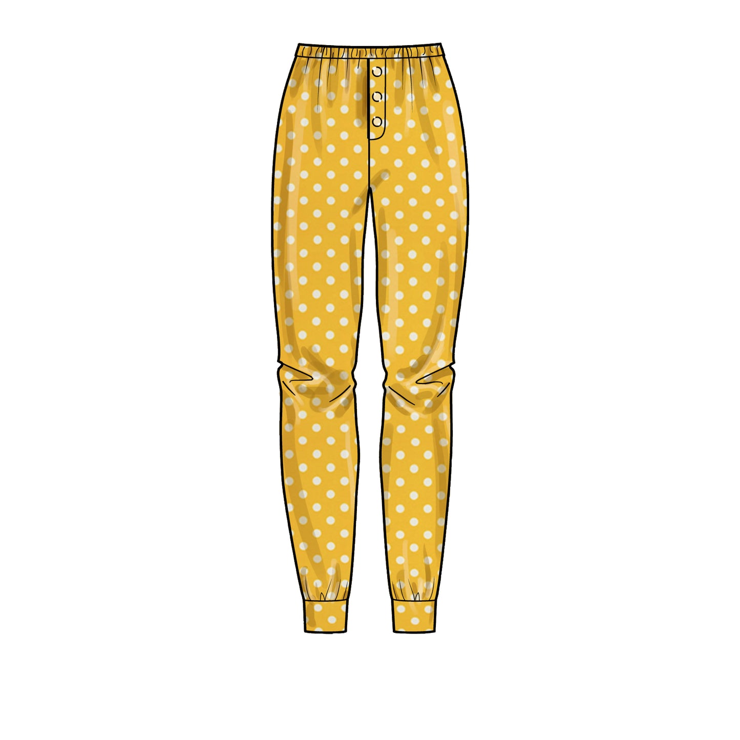 Symønster Simplicity 9455 - Pyjamas - Dame Herre Pige Dreng | Billede 10