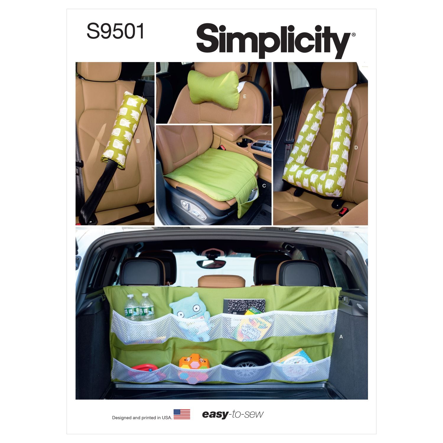 Symønster Simplicity 9501 - Rekvisiter | Billede 8