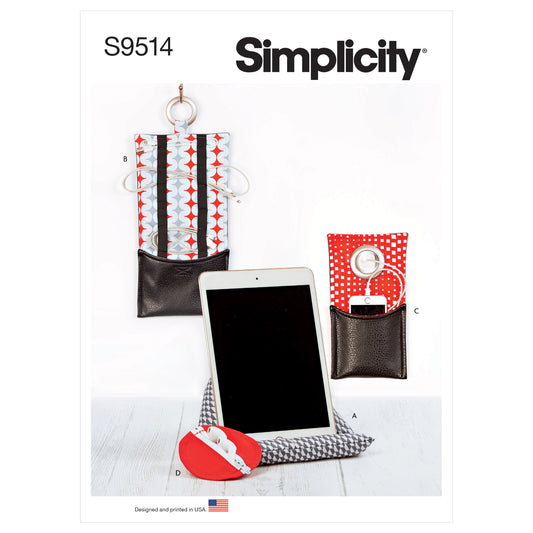 Symønster Simplicity 9514 - Rekvisiter Indretning | Billede 2