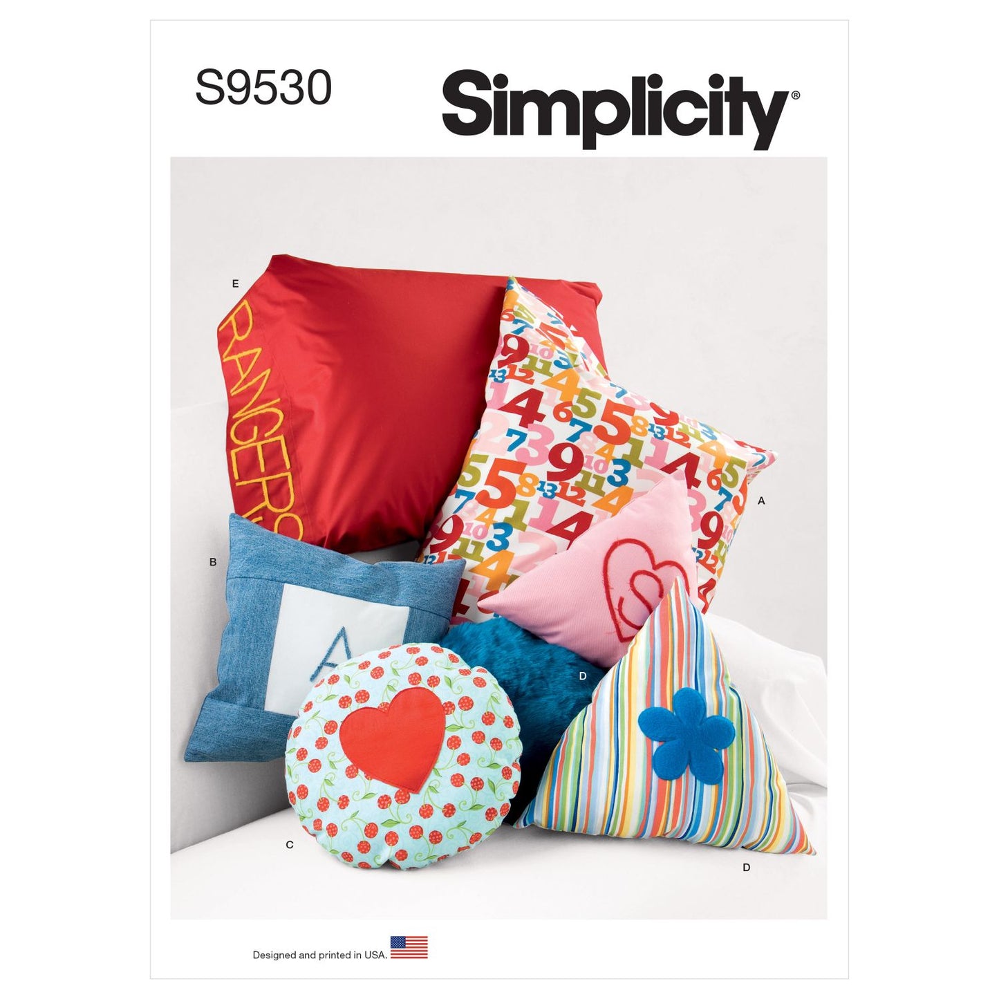 Symønster Simplicity 9530 - Pude | Billede 2