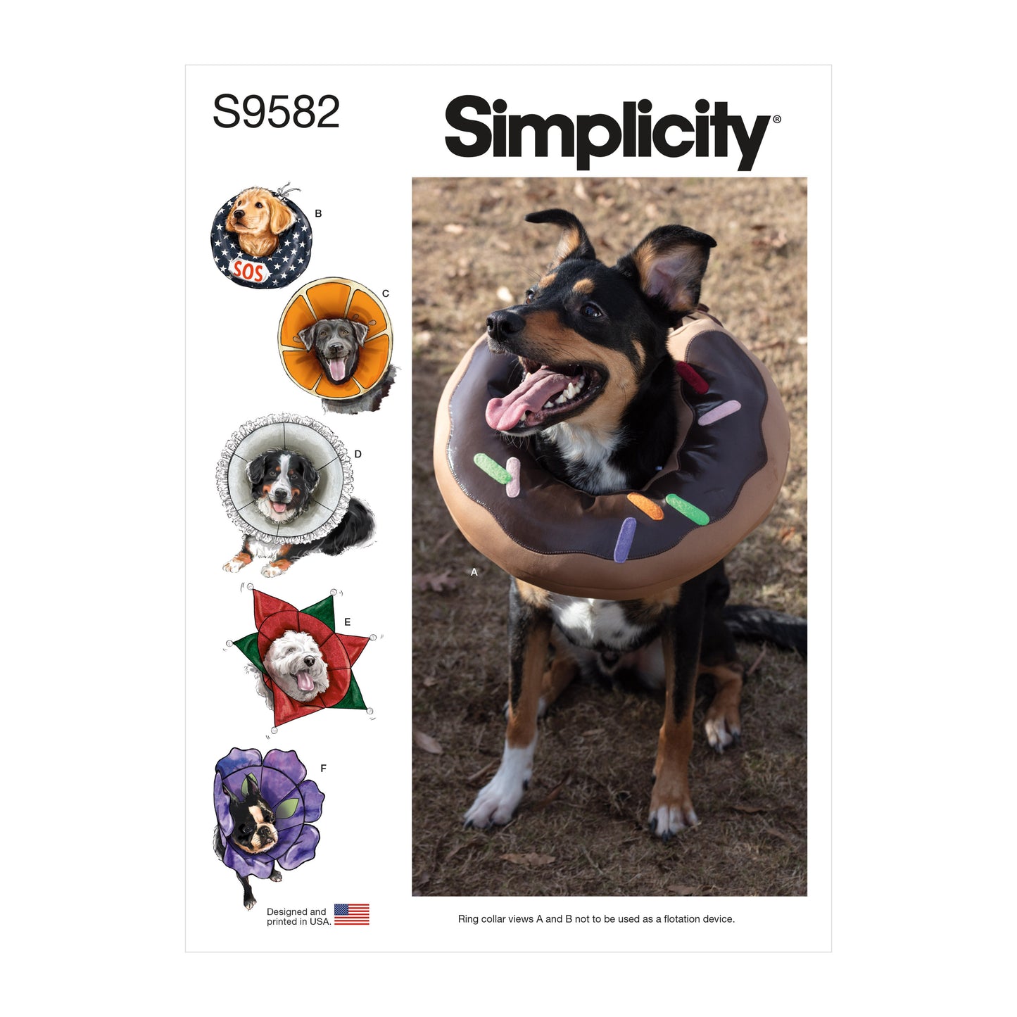 Symønster Simplicity 9582 - Hundetøj | Billede 7