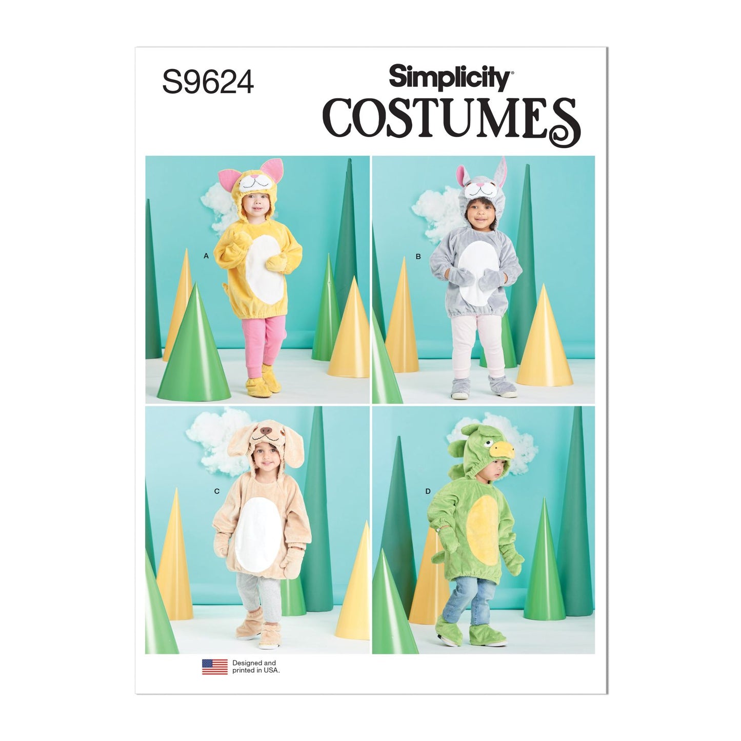 Symønster Simplicity 9624 - Kostume - Baby - Karneval | Billede 6