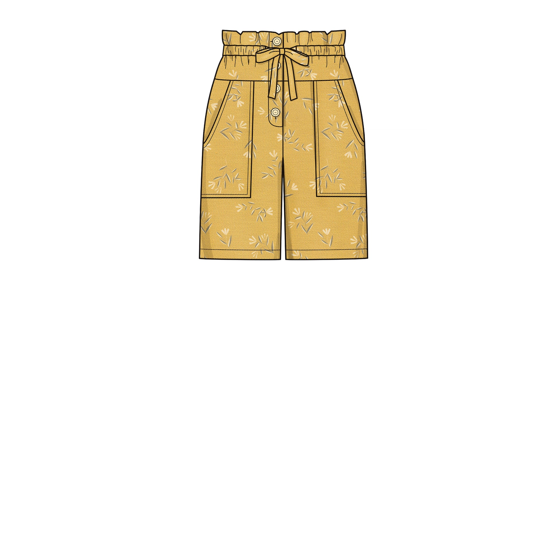 Symønster New Look 6674 - Bukser Shorts - Dame | Billede 2