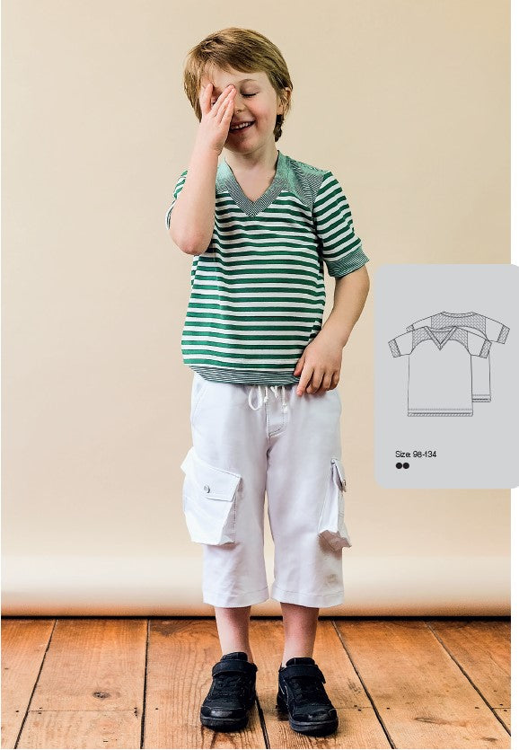Symønster PDF-symønster - Allt om handarbete 0620 - 27 - Shorts - Dreng | Billede 1