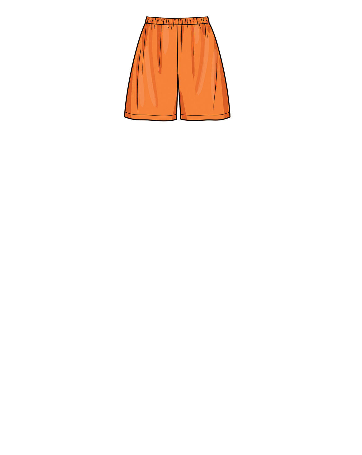 Symønster New Look N6737 - Shorts Badetøj Top - Dame | Billede 3