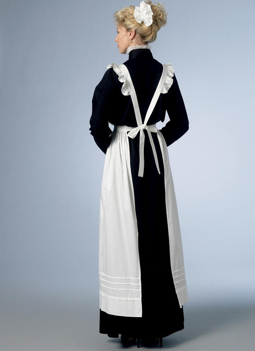 Symønster Butterick 6229 - Historisk kostume - Dame | Billede 5