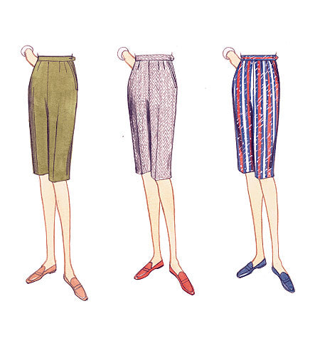 Symønster Vogue Patterns 9189 - Bukser Shorts - Dame | Billede 2