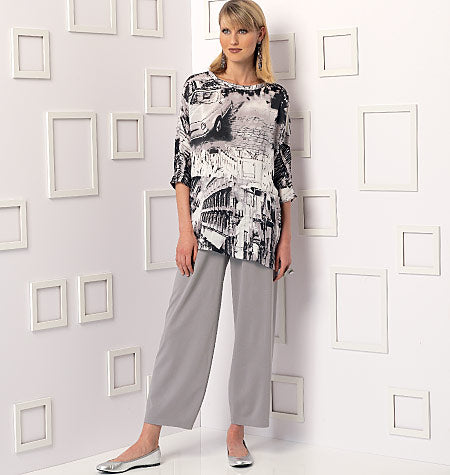 Symønster Vogue Patterns 9193 - Tunika Bukser - Dame | Billede 1