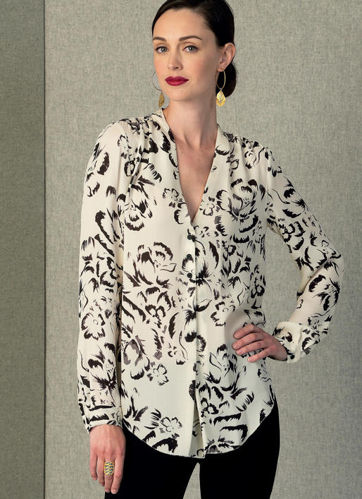 Symønster Vogue Patterns 1412 - Top - Dame | Design: Rebecca Taylor | Billede 1