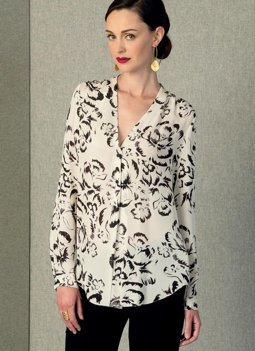Symønster Vogue Patterns 1412 - Top - Dame | Design: Rebecca Taylor | Billede 2