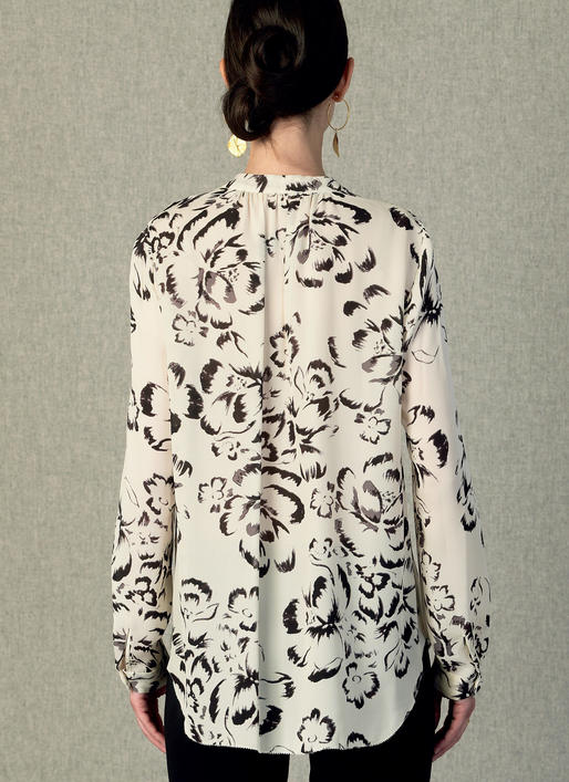 Symønster Vogue Patterns 1412 - Top - Dame | Design: Rebecca Taylor | Billede 3