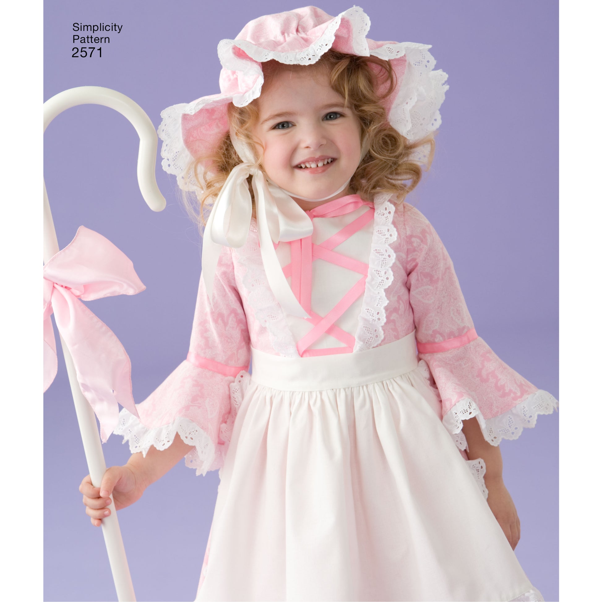 Symønster Simplicity 2571 - Kostume - Baby Pige - Karneval | Billede 2