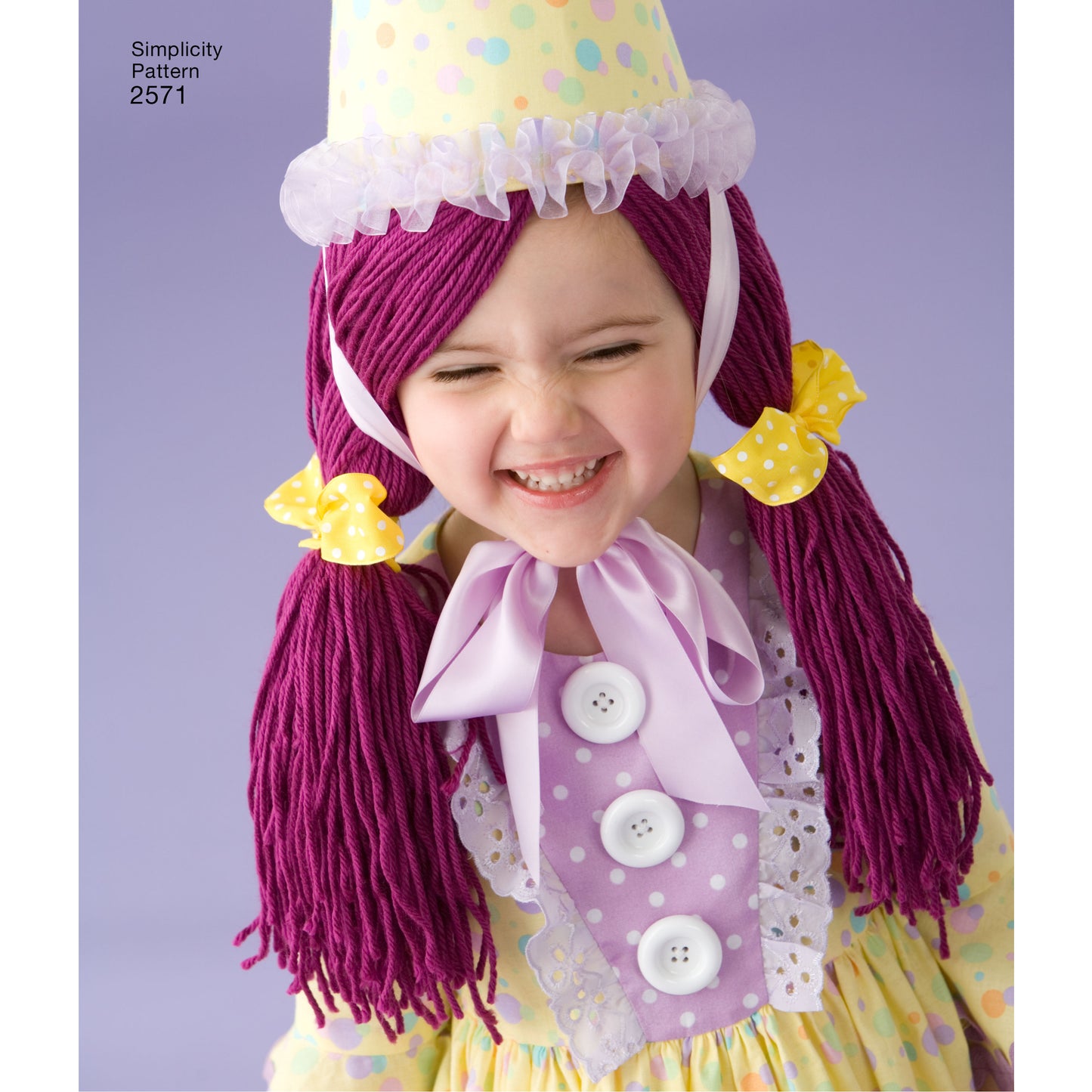 Symønster Simplicity 2571 - Kostume - Baby Pige - Karneval | Billede 5