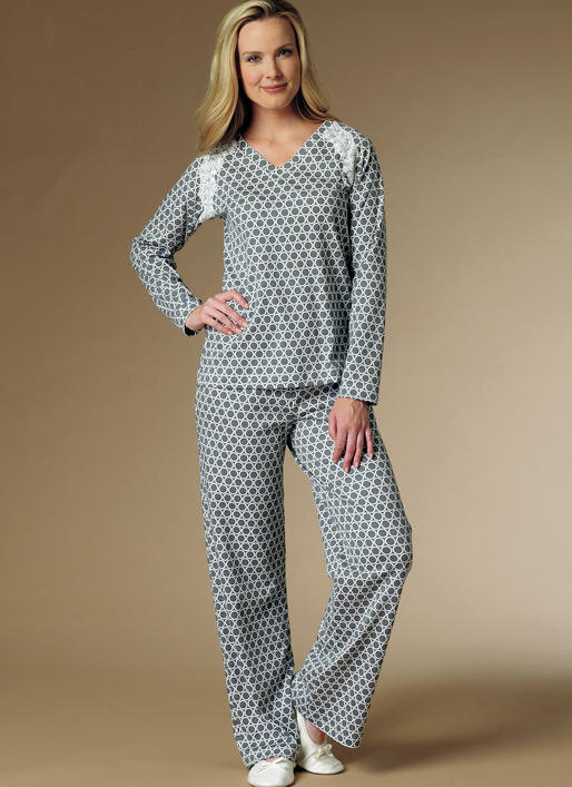Symønster Butterick 6428 - Pyjamas - Dame | Billede 1
