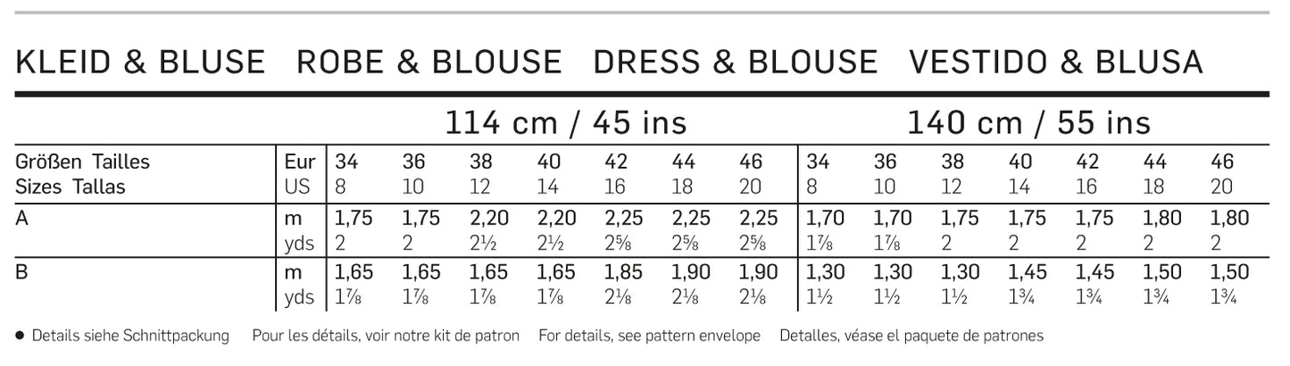 Symønster PDF symønster - Burda 6662 - Kjole Bluse Top Tunika - Dame - Idræt Casual | Billede 4