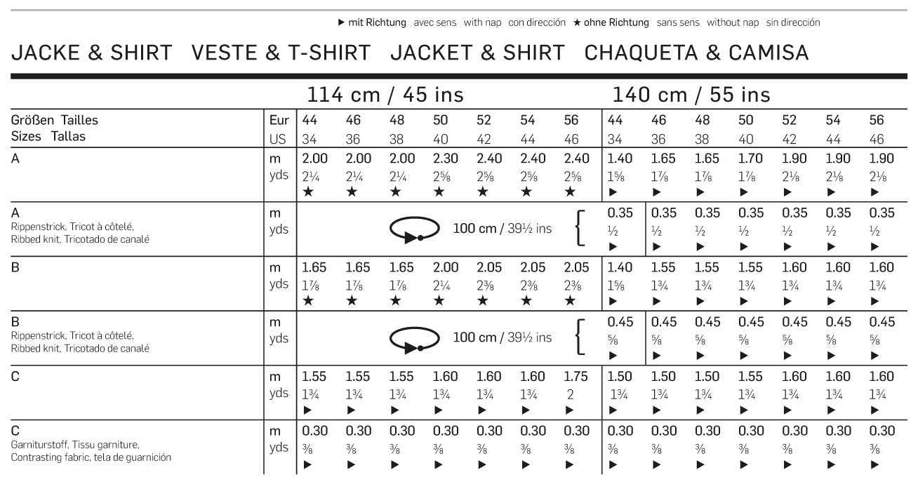 Symønster PDF symønster - Burda 7734 - Jakke Skjorte Trøje | Billede 5