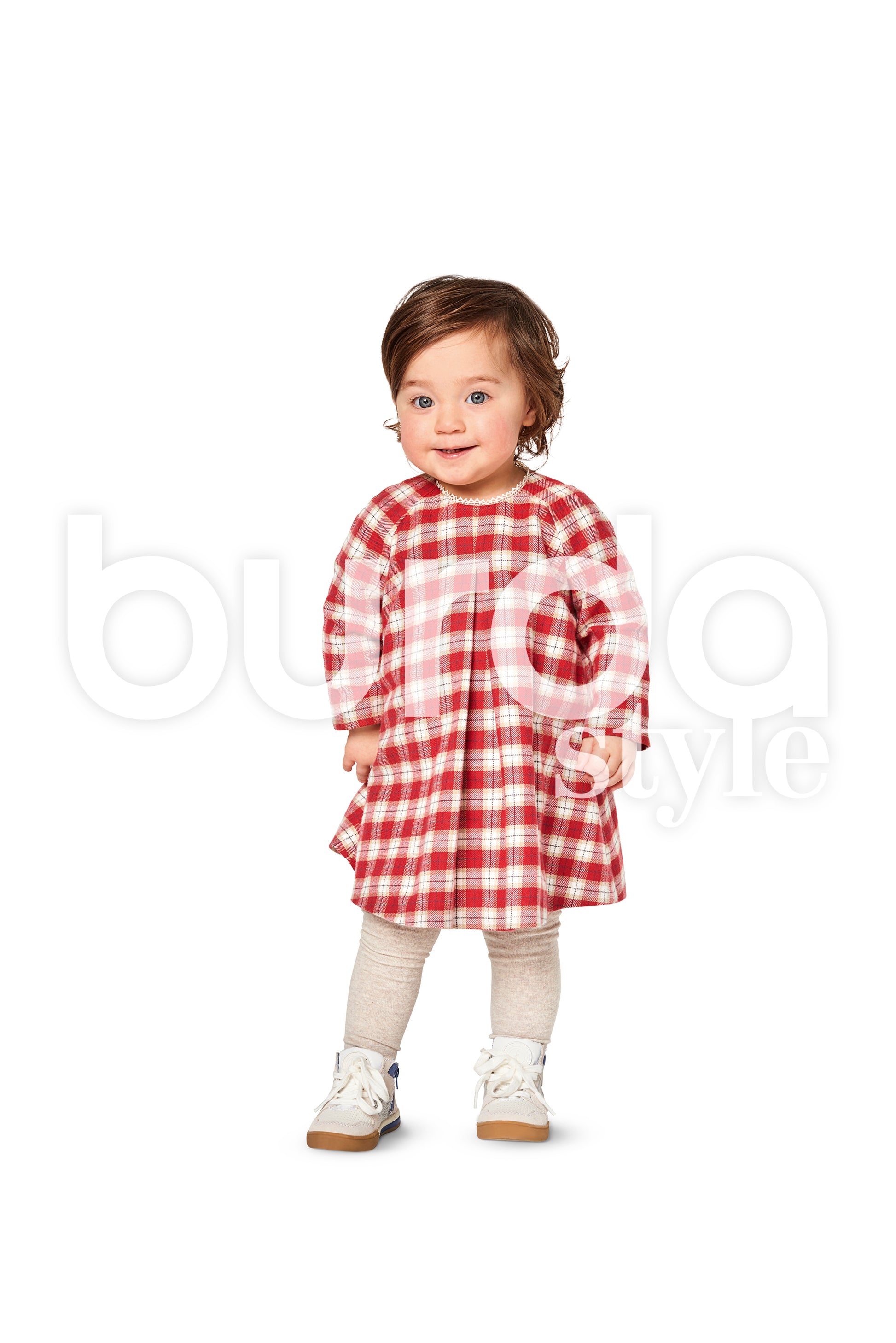 Symønster Burda 9348 - Bluse Bukser Kjole - Baby | Billede 1